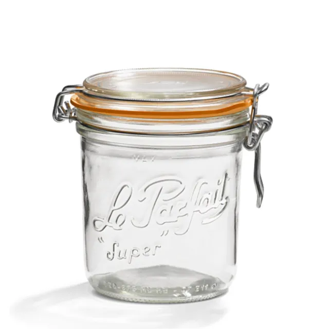 le-parfait-super-terrine-750-ml-lot-6-bocaux-verre-herm-tique image 1