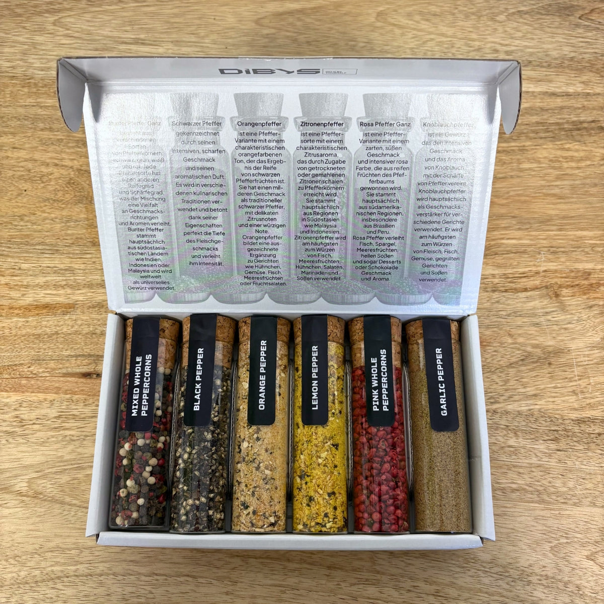 dibys-peppers-grows-coffret-6-poivres-du-monde-tubes image 1