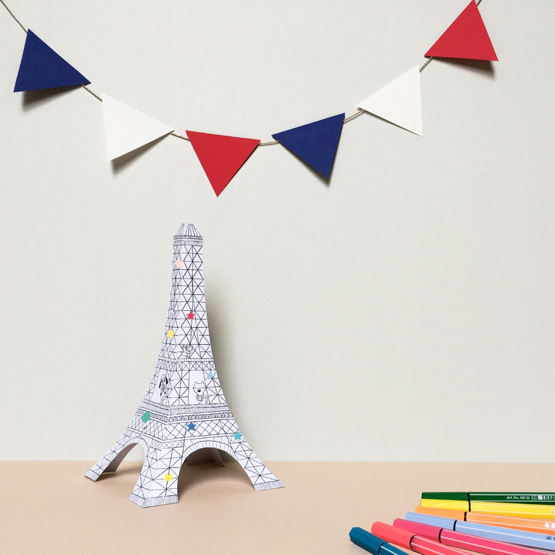 kit-cr-atif-tour-eiffel-papier-colorier-stickers image 6
