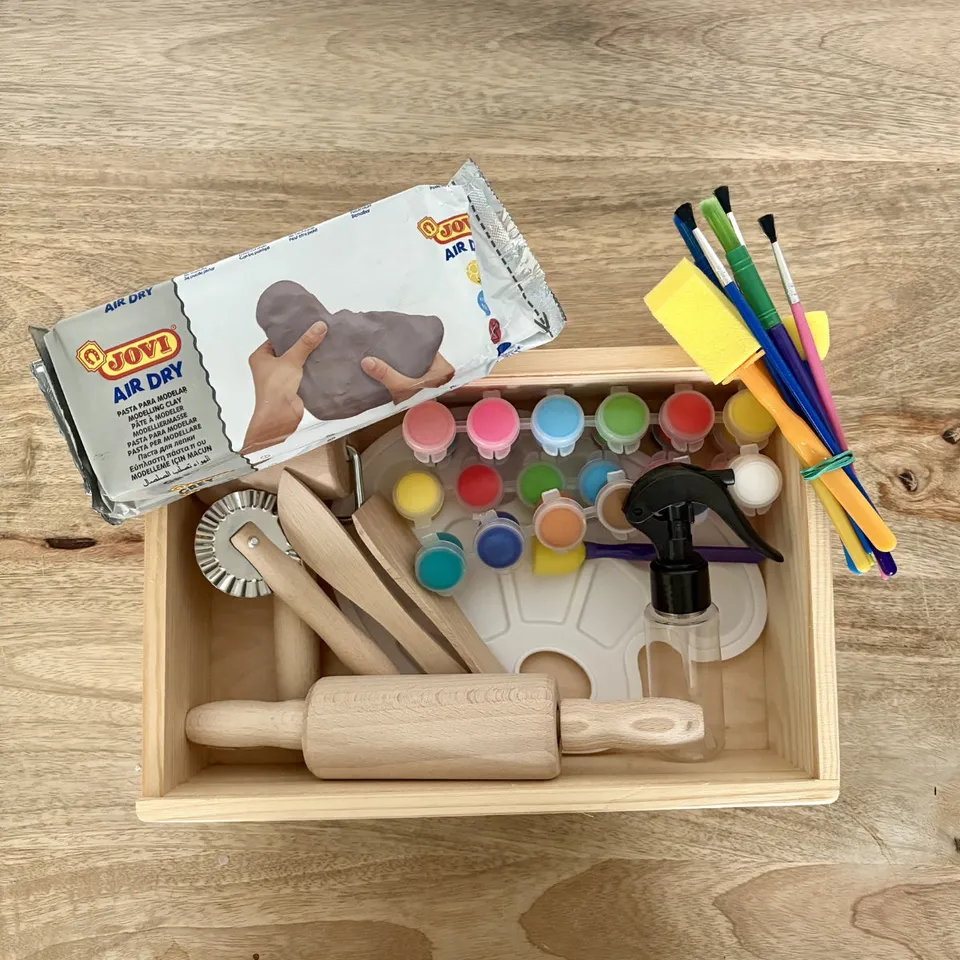 dibys-kit-argile-grise-autodurcissante-outils-cuisine-enfant image 1