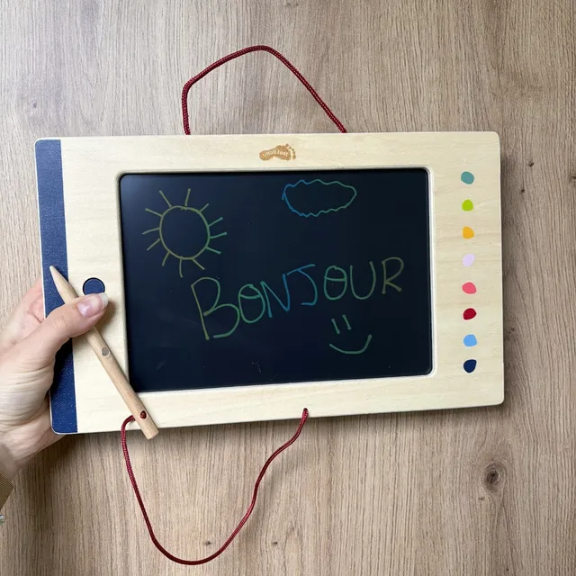 small-foot-educate-ardoise-magique-lcd-couleur-avec-stylet image 1