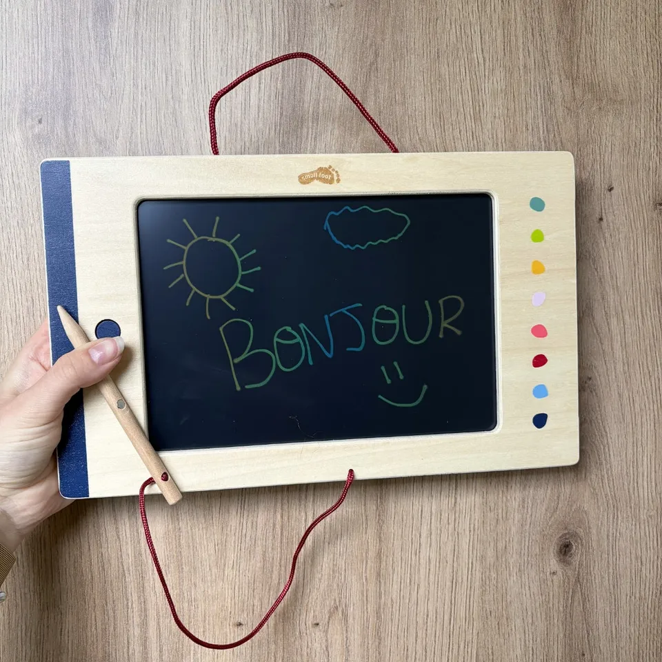 small-foot-educate-ardoise-magique-lcd-couleur-avec-stylet image 1