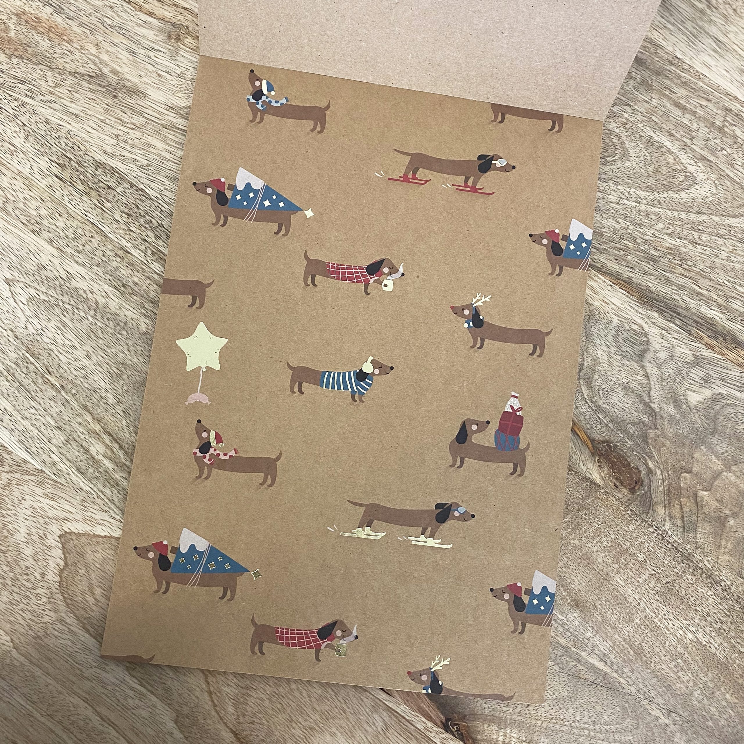 mes-courses-en-vrac-bloc-papier-kraft-christmas-a4-20-feuilles-no-l image 3