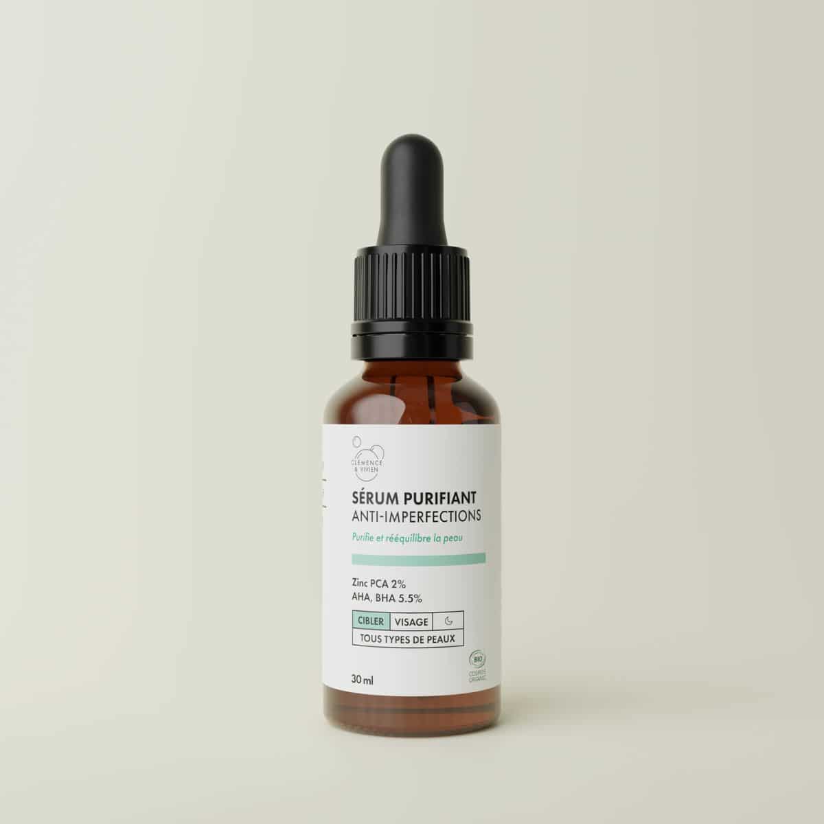 cl-mence-et-vivien-s-rum-purifiant-anti-imperfections-50-ml image 1