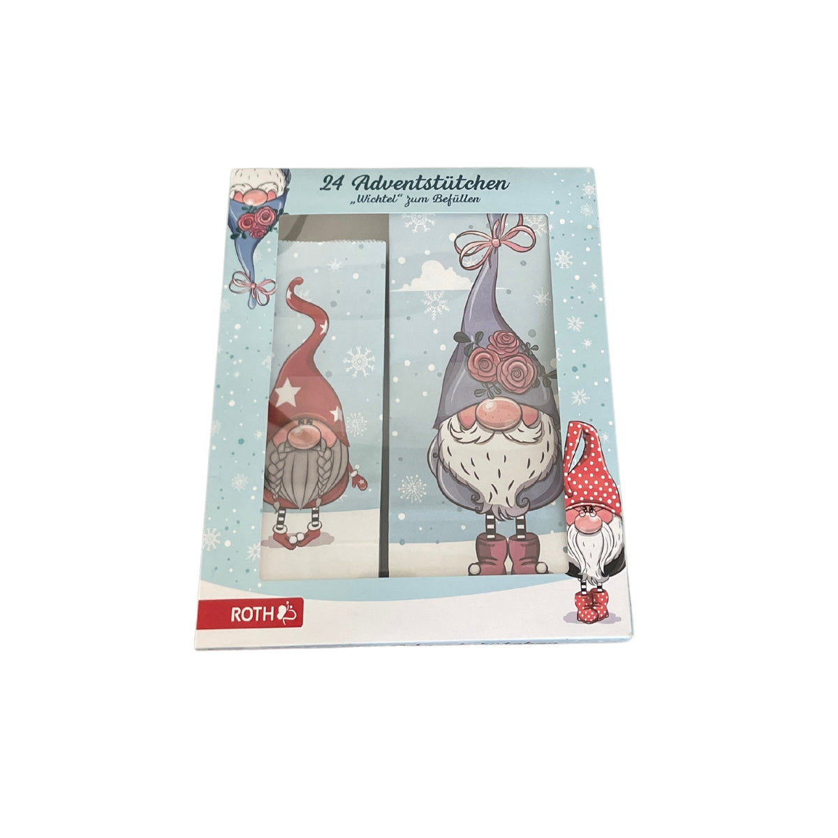 calendrier-avent-lutins-24-sachets-garnir-r-utilisable image 1