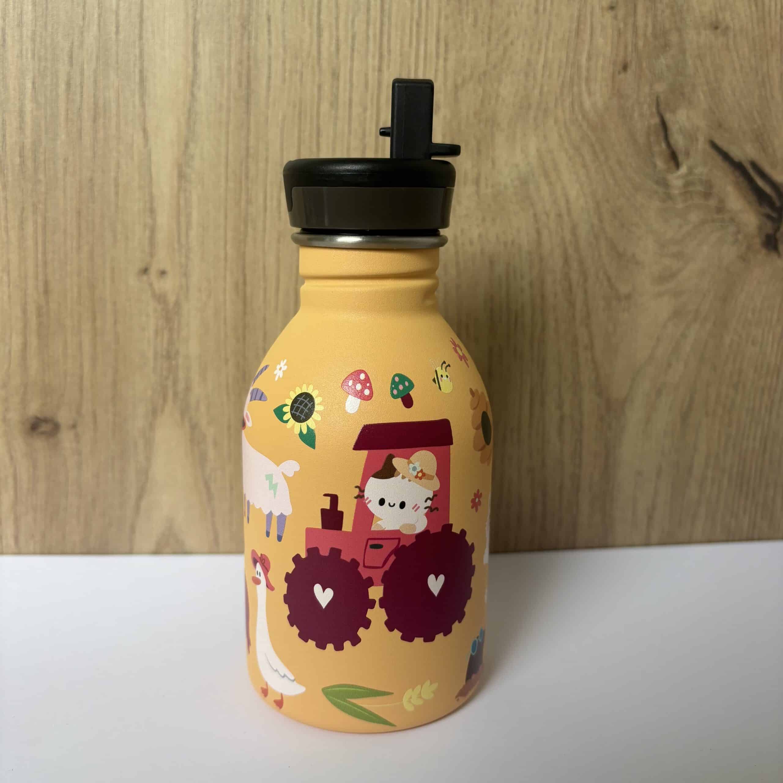 24bottles-urban-farm-friends-gourde-inox-250-ml-enfant image 1