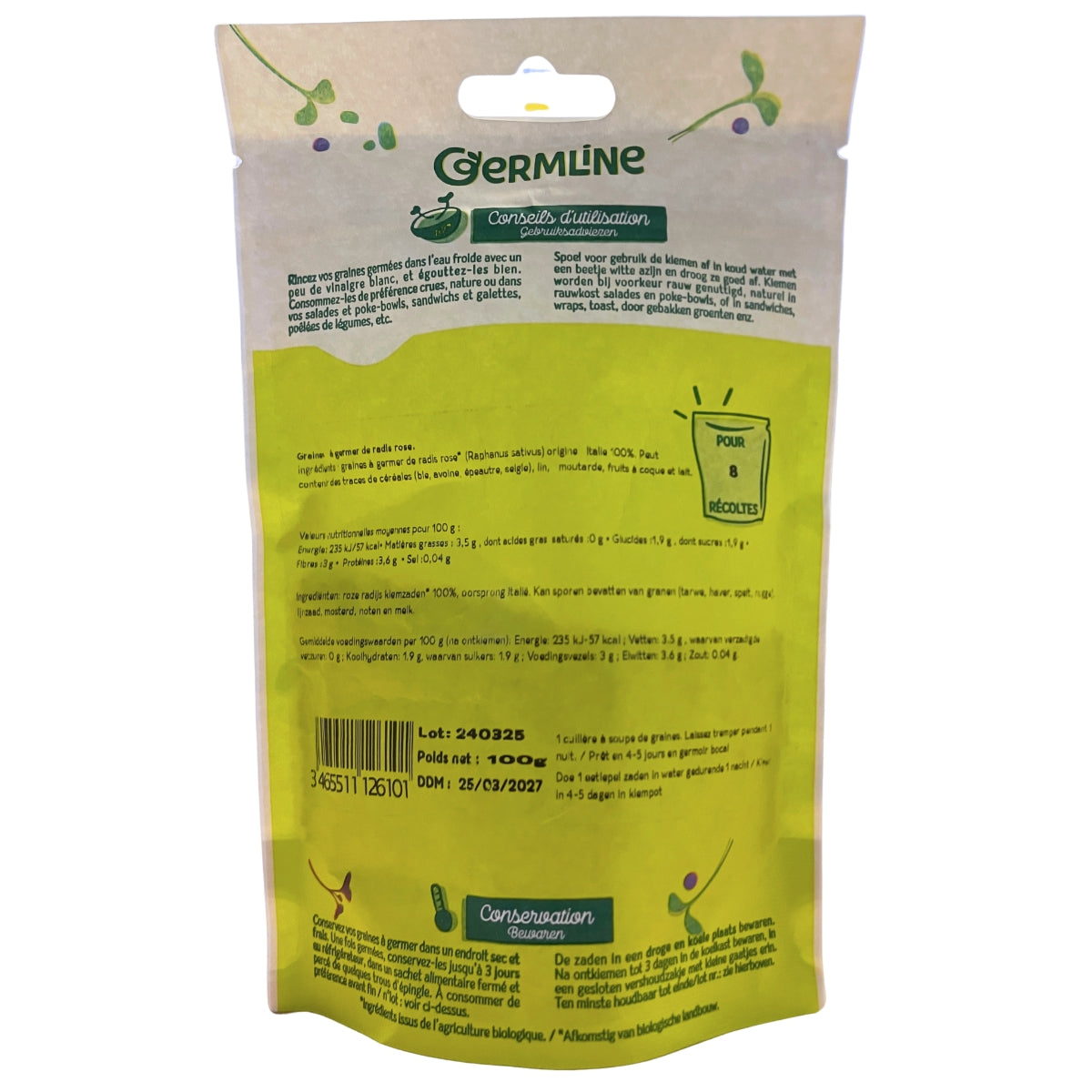 germline-graines-germer-radis-rose-bio-100-g image 3