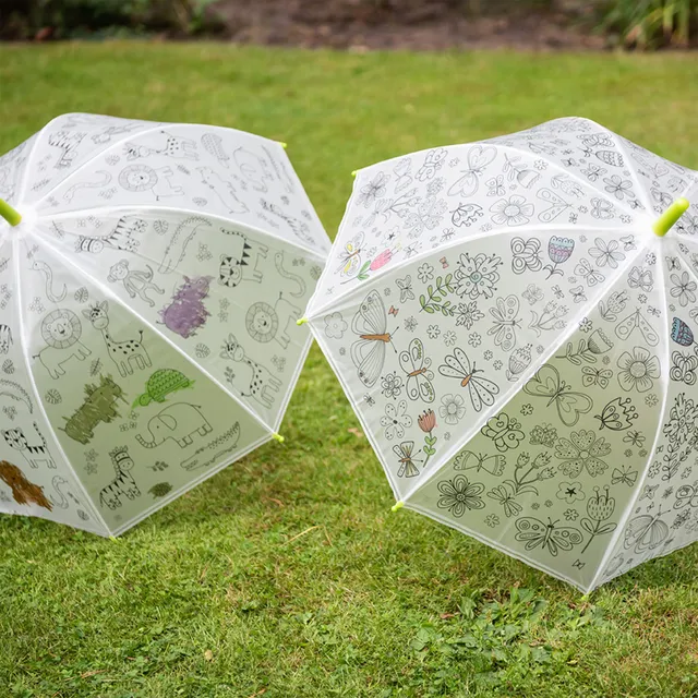 esschert-design-parapluie-jungle-colorier-enfant-feutres image 1