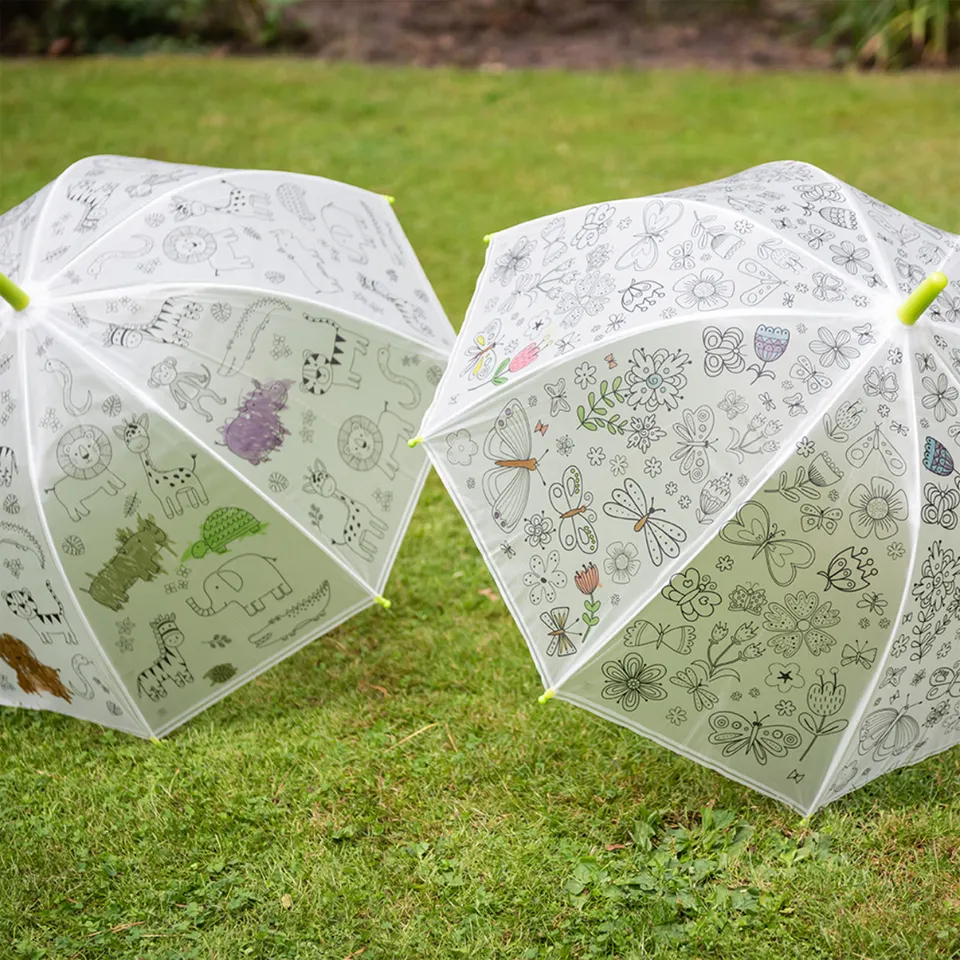 esschert-design-parapluie-jungle-colorier-enfant-feutres image 1