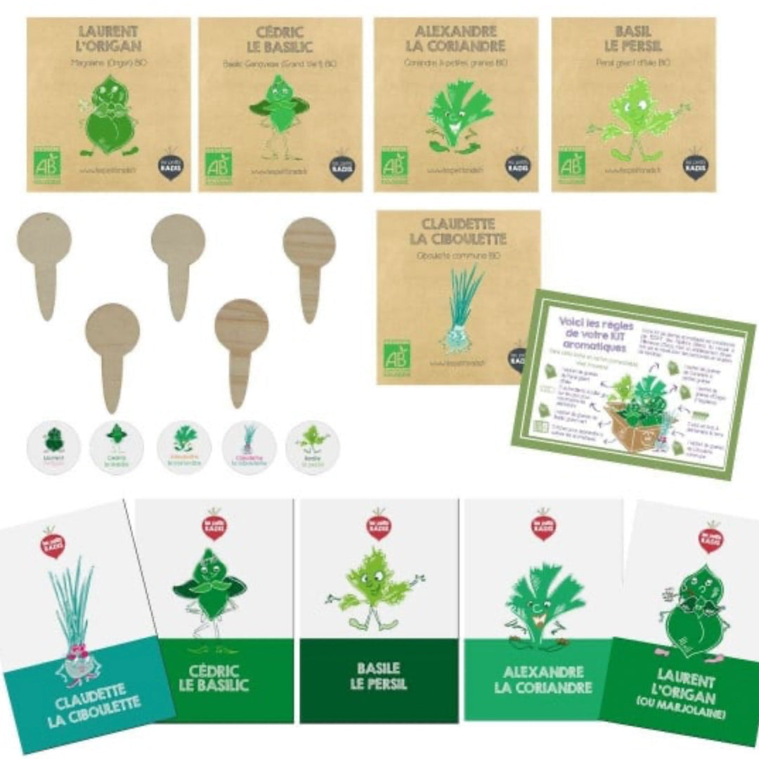les-petits-radis-kitkipouss-kit-graines-herbes-bio-5-sachets image 3