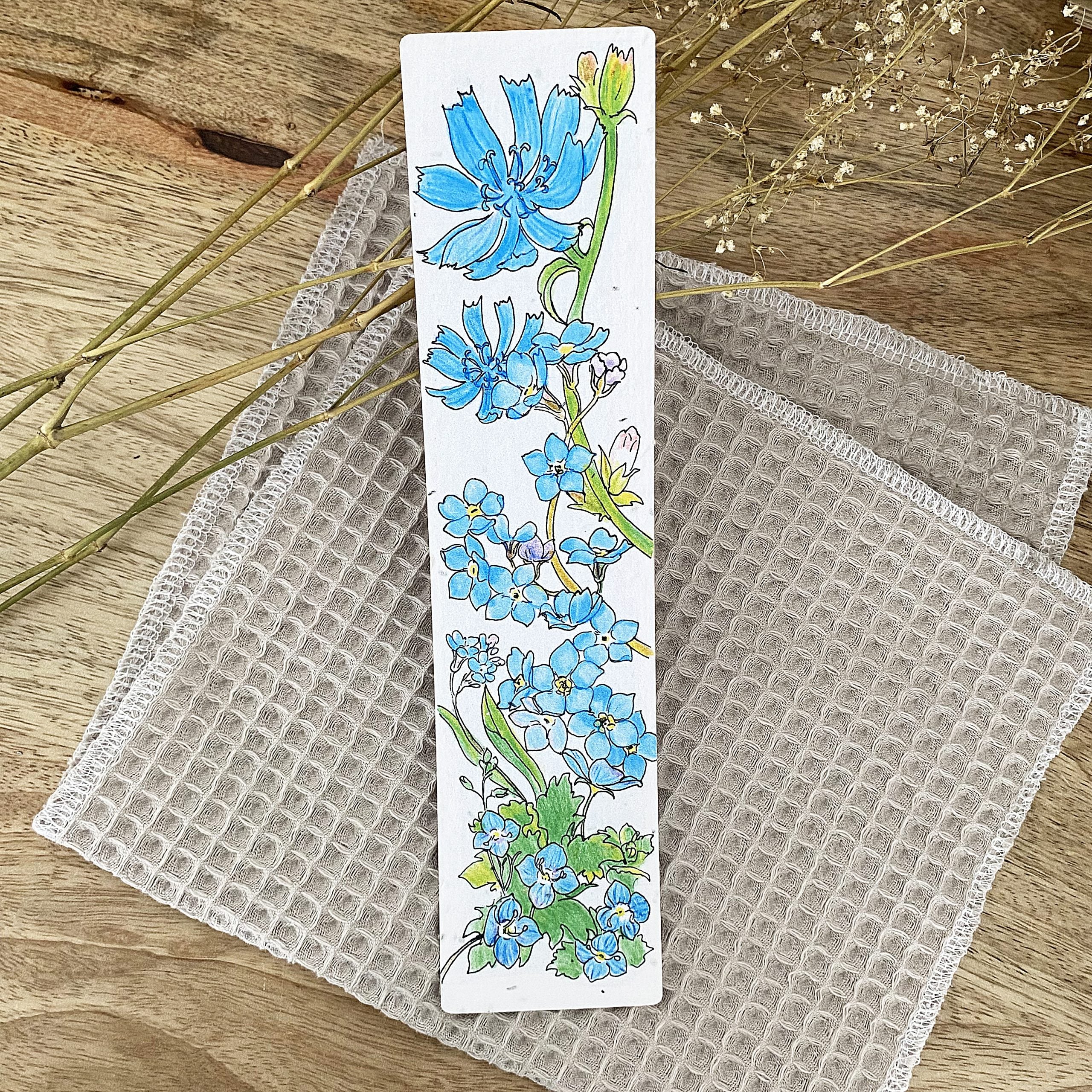 growing-paper-marque-page-ensemenc-bleu-fleurs-champs image 3
