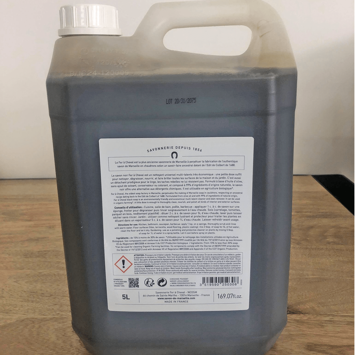 fer-cheval-savon-noir-liquide-m-nager-naturel-bidon-5-l image 3