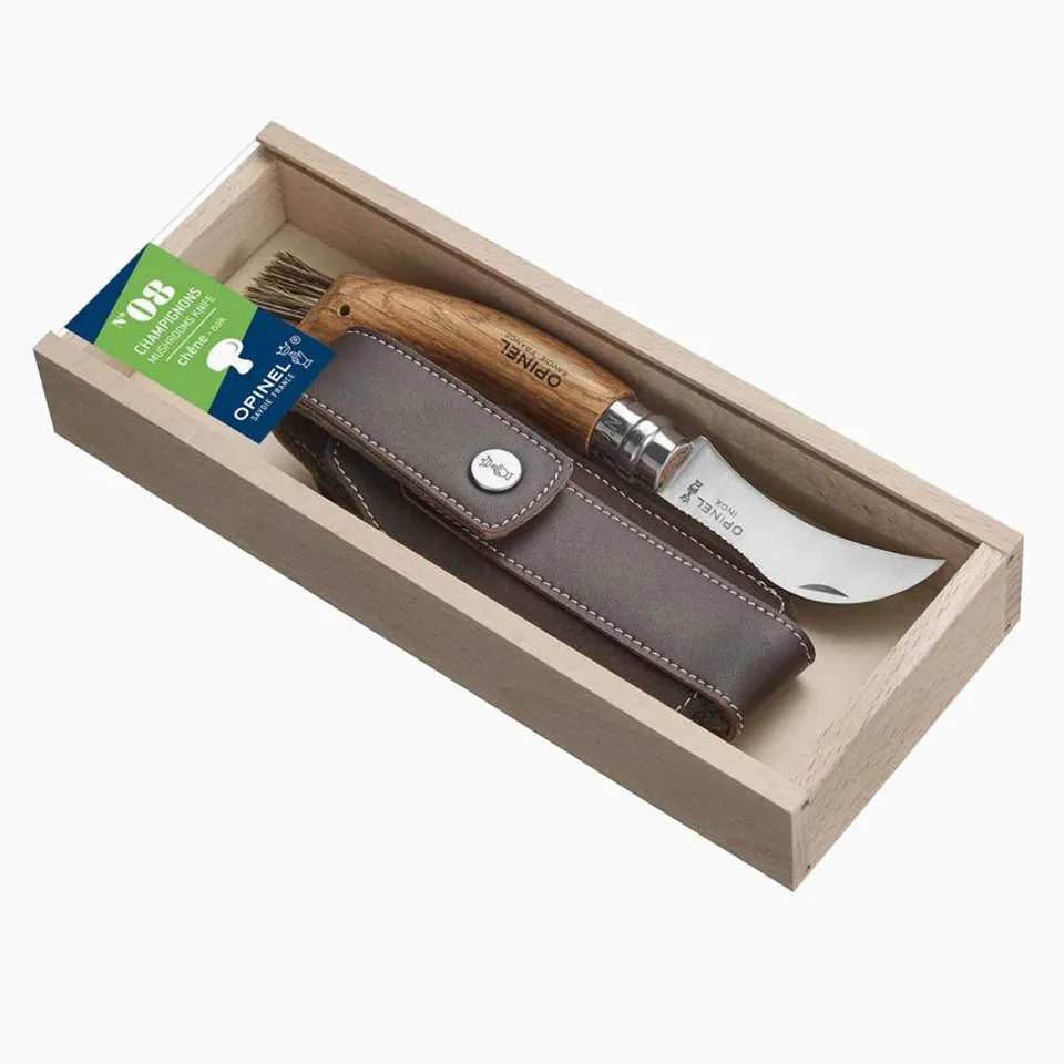 opinel-n-08-couteau-champignons-plumier-h-tre-brosse image 1