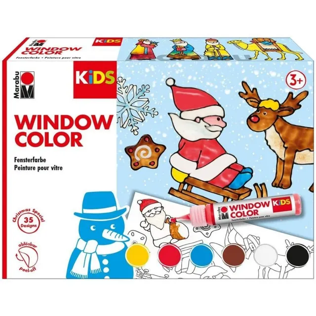 kit-peinture-fen-tre-no-l-6-tubes-motifs-inclus image 1
