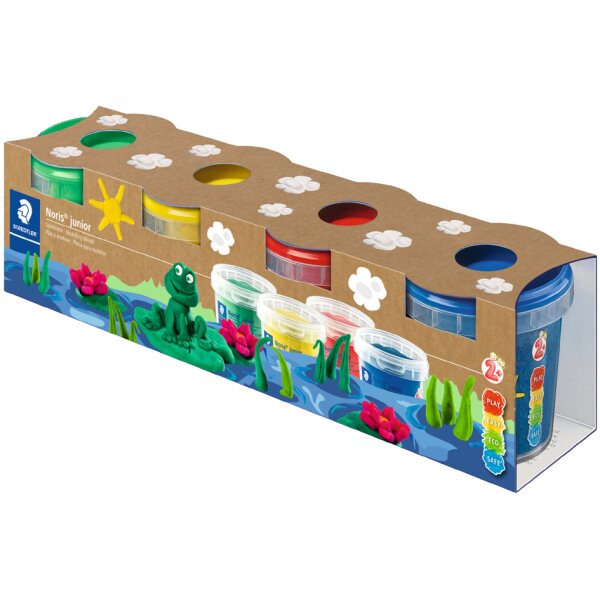 staedtler-noris-junior-p-te-modeler-4-couleurs-x130-g image 1