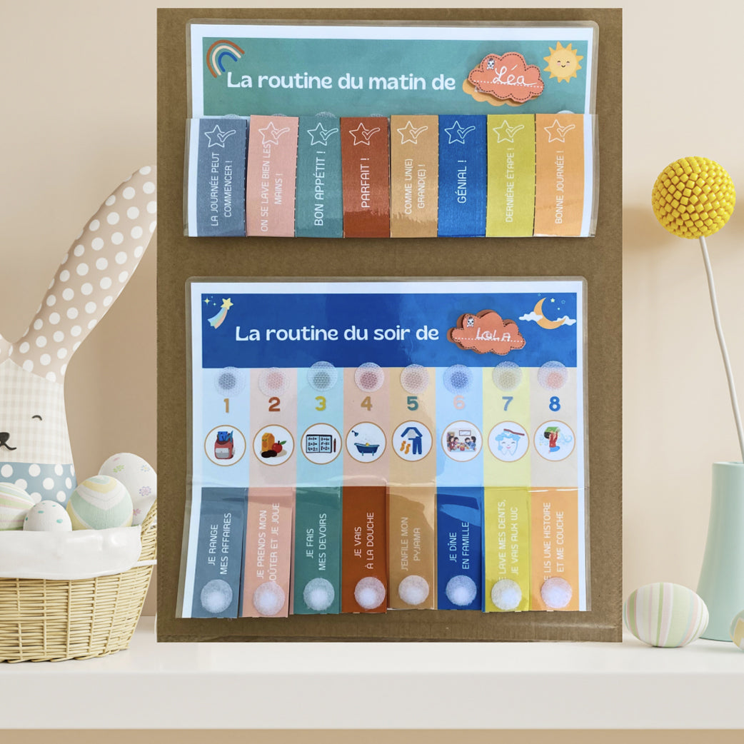 toasty-ma-routine-du-soir-enfant-tableau-montessori-8-tapes image 4