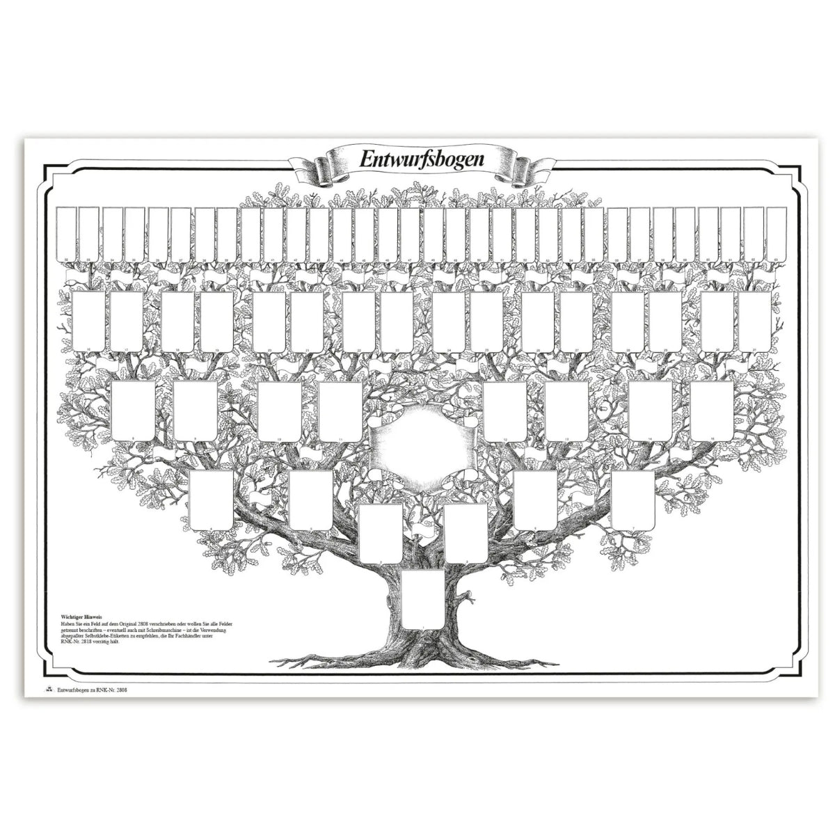mes-courses-en-vrac-grand-arbre-g-n-alogique-affiche-70x50-lot-de-2 image 3