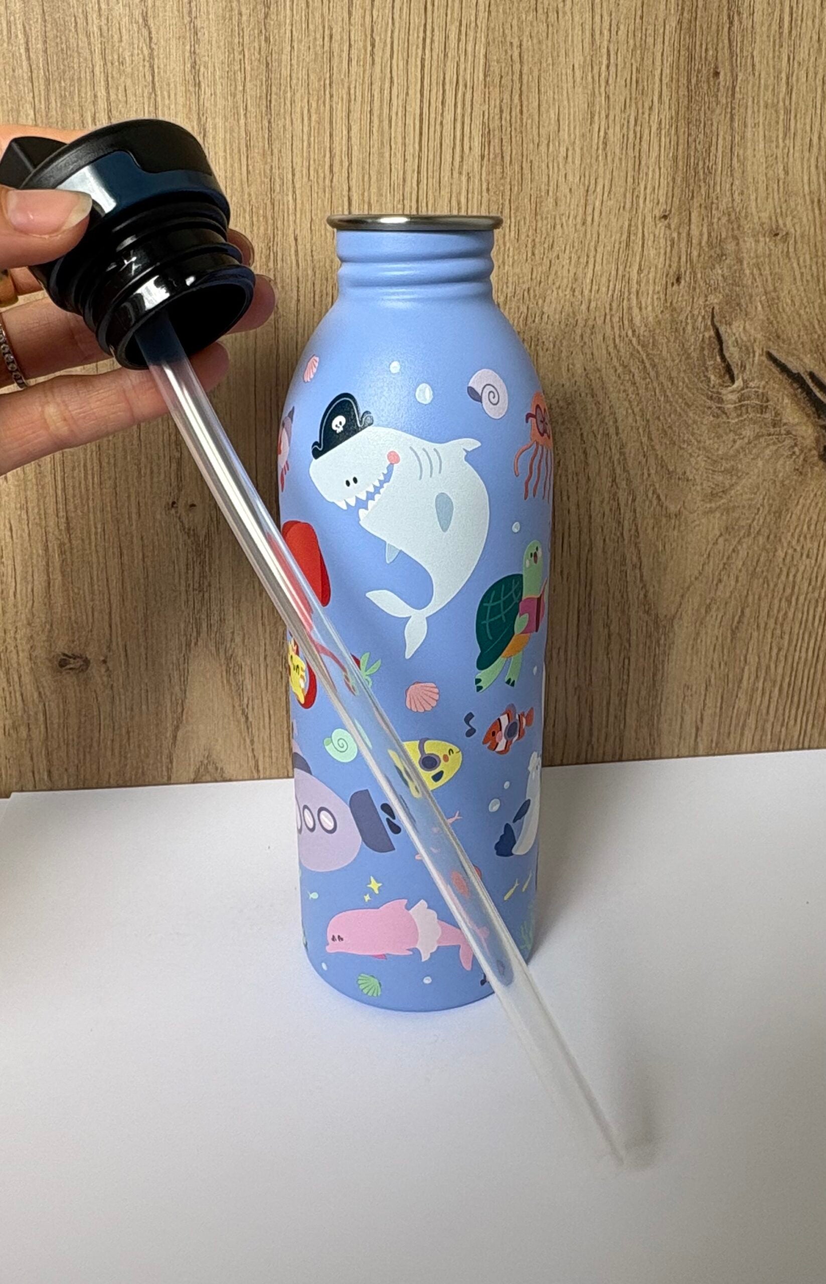 24bottles-urban-gourde-inox-500-ml-ocean-friends-enfant image 2