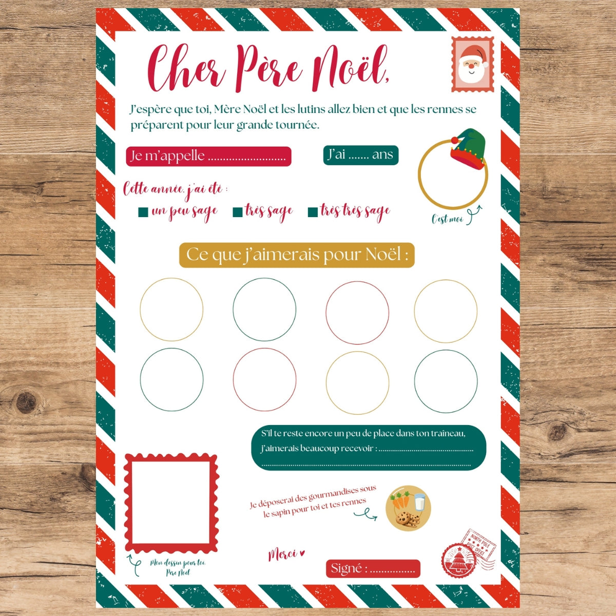 mes-courses-en-vrac-lettre-p-re-no-l-kit-enfant-compl-ter image 1