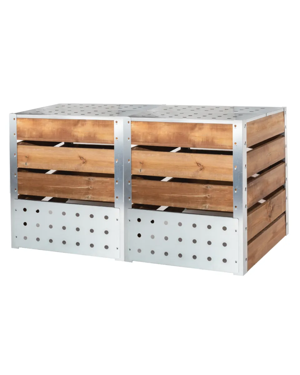 guillouard-luciole-composteur-940l-bois-acier-galvanis image 1