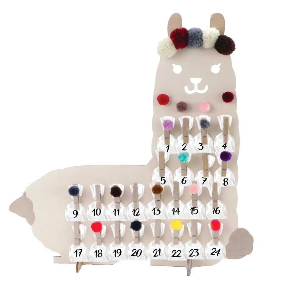 graine-cr-ative-lama-calendrier-avent-bois-remplir image 1
