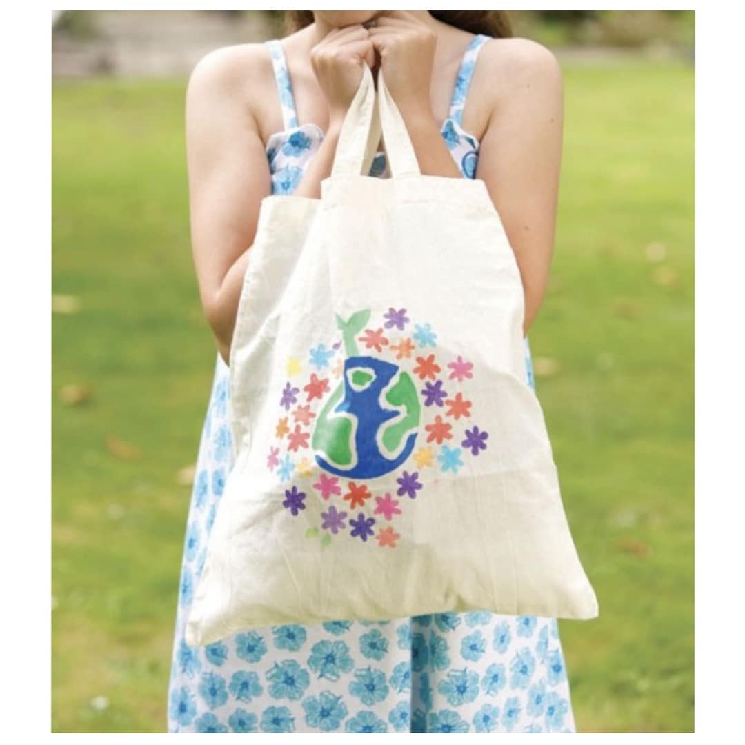 kit-tote-bag-naturel-customiser-coton-12-feutres image 5