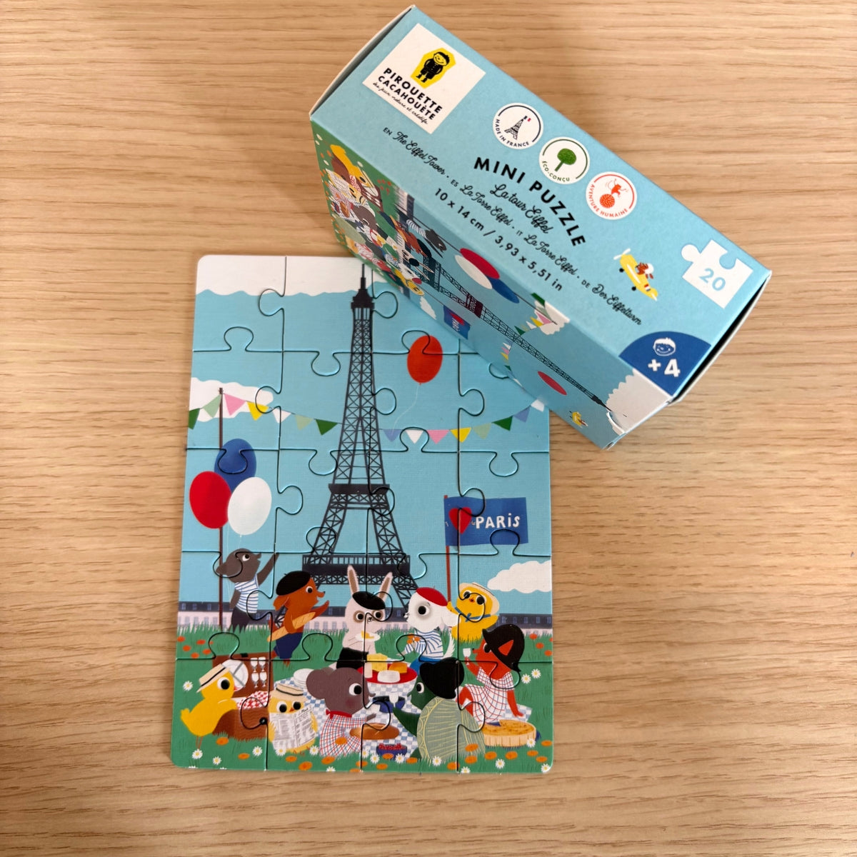pirouette-cacahu-te-mini-puzzle-tour-eiffel-20-pi-ces image 4
