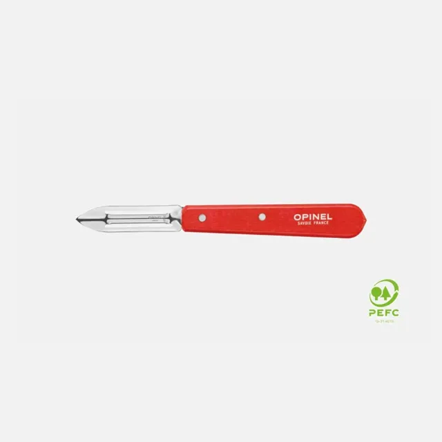 mes-courses-en-vrac-opinel-n115-couteau-plucheur-rouge image 1