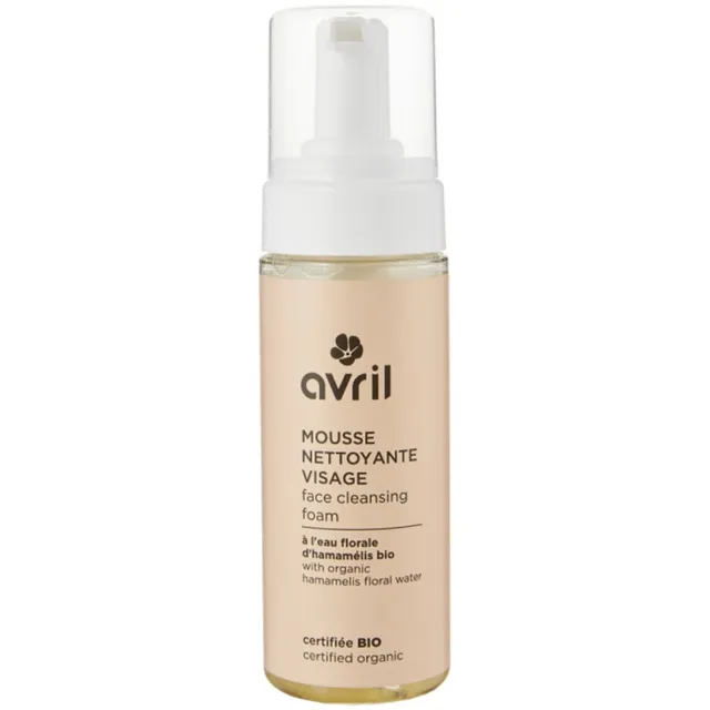 avril-visage-mousse-nettoyante-bio-hamam-lis-150-ml image 1