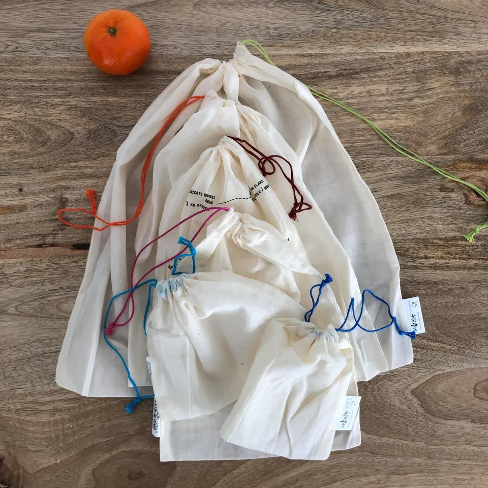 ecodis-sacs-vrac-coton-bio-lavable-taille-au-choix image 1