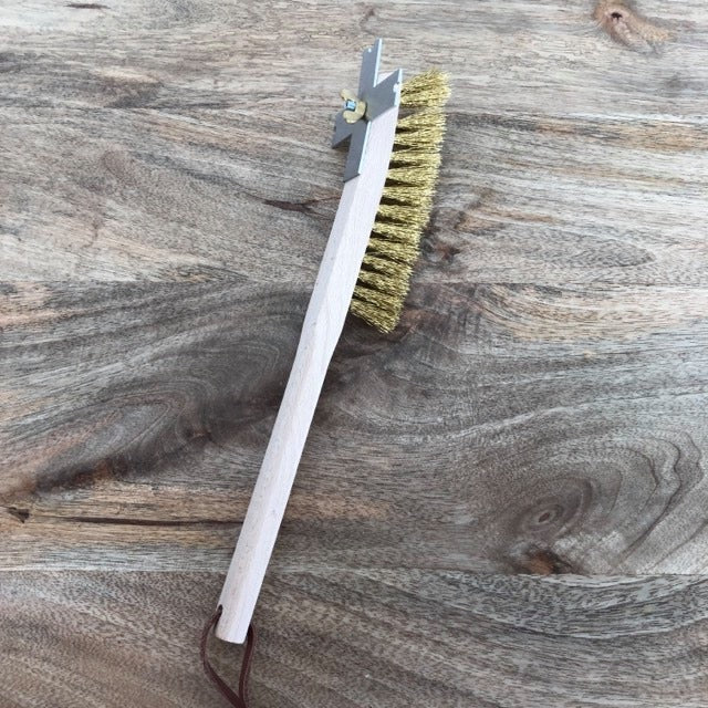 mes-courses-en-vrac-brosses-brosse-grille-barbecue-laiton-28-cm image 1