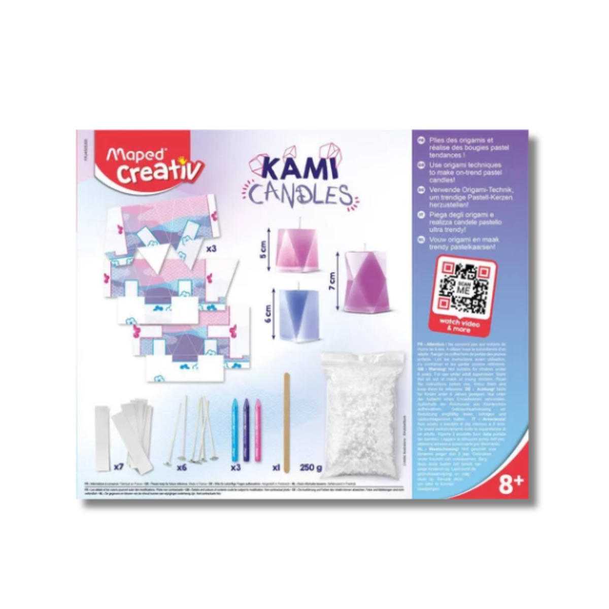 maped-origami-kit-moulage-bougies-5-7-cm-250-g-cire image 2