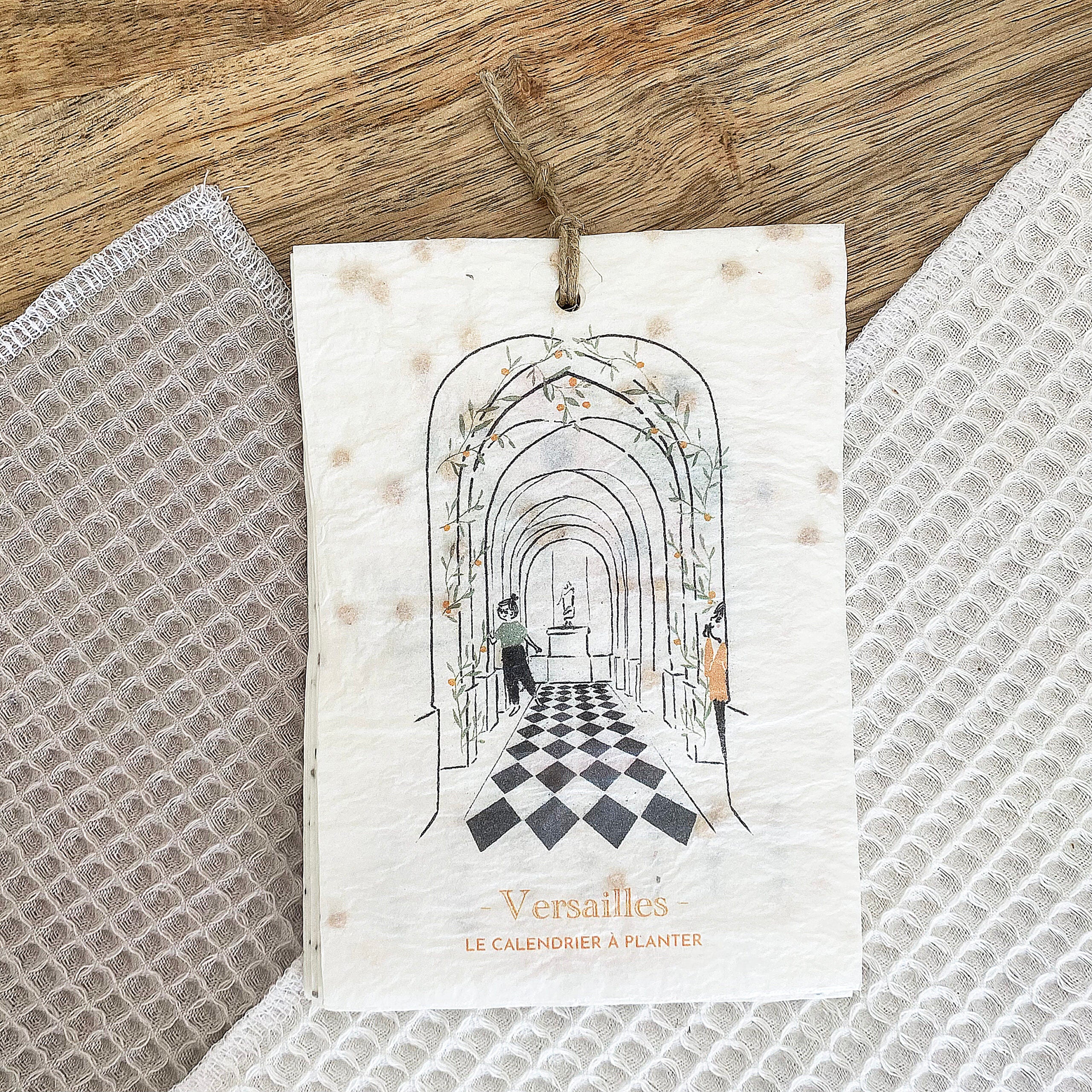 growing-paper-calendrier-ensemenc-versailles-a6-13-graines image 1
