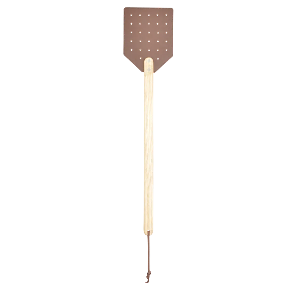 esschert-design-tapette-mouches-cuir-bois-51-cm image 1