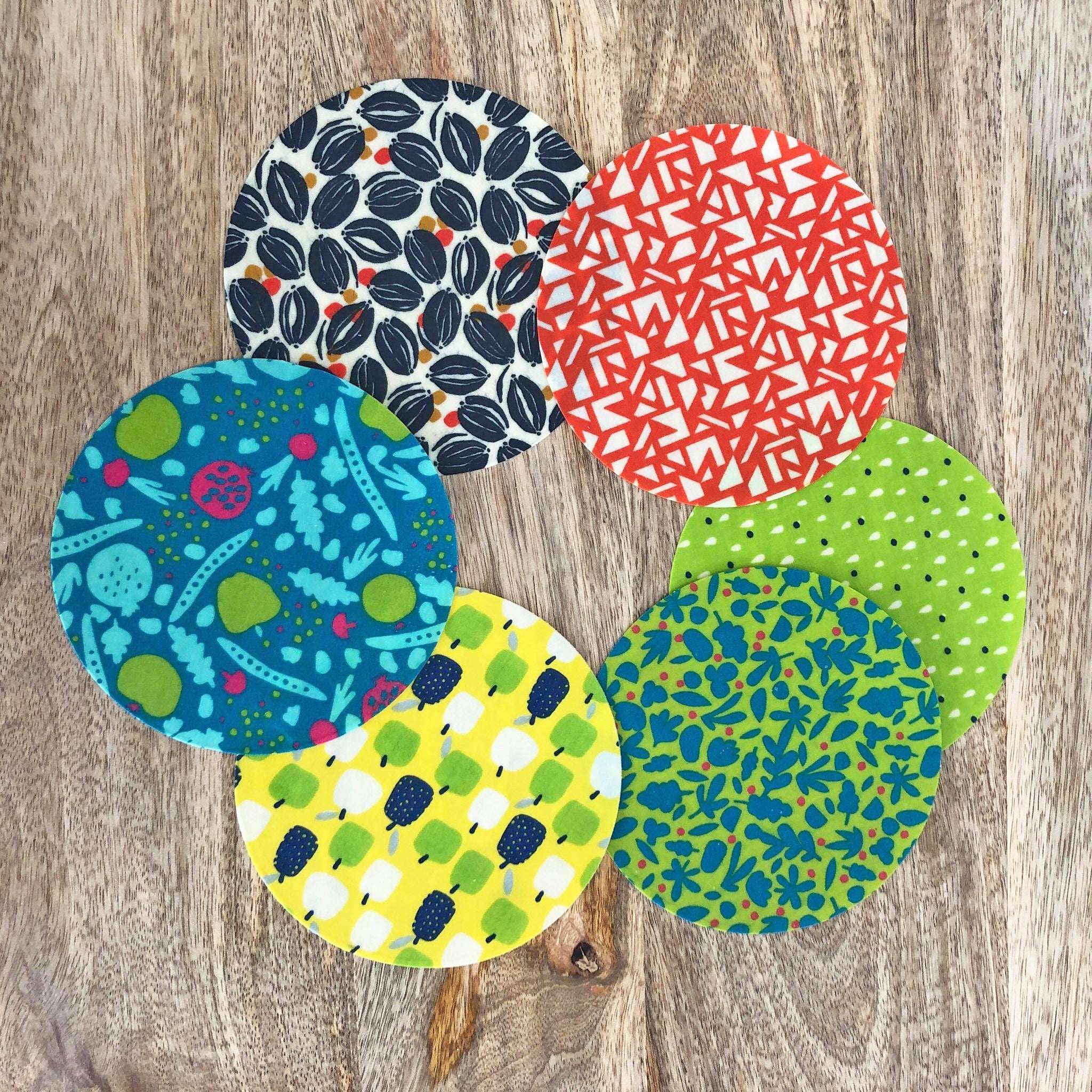 mes-courses-en-vrac-bee-s-wrap-mini-rond-cire-abeille-lot-6 image 2