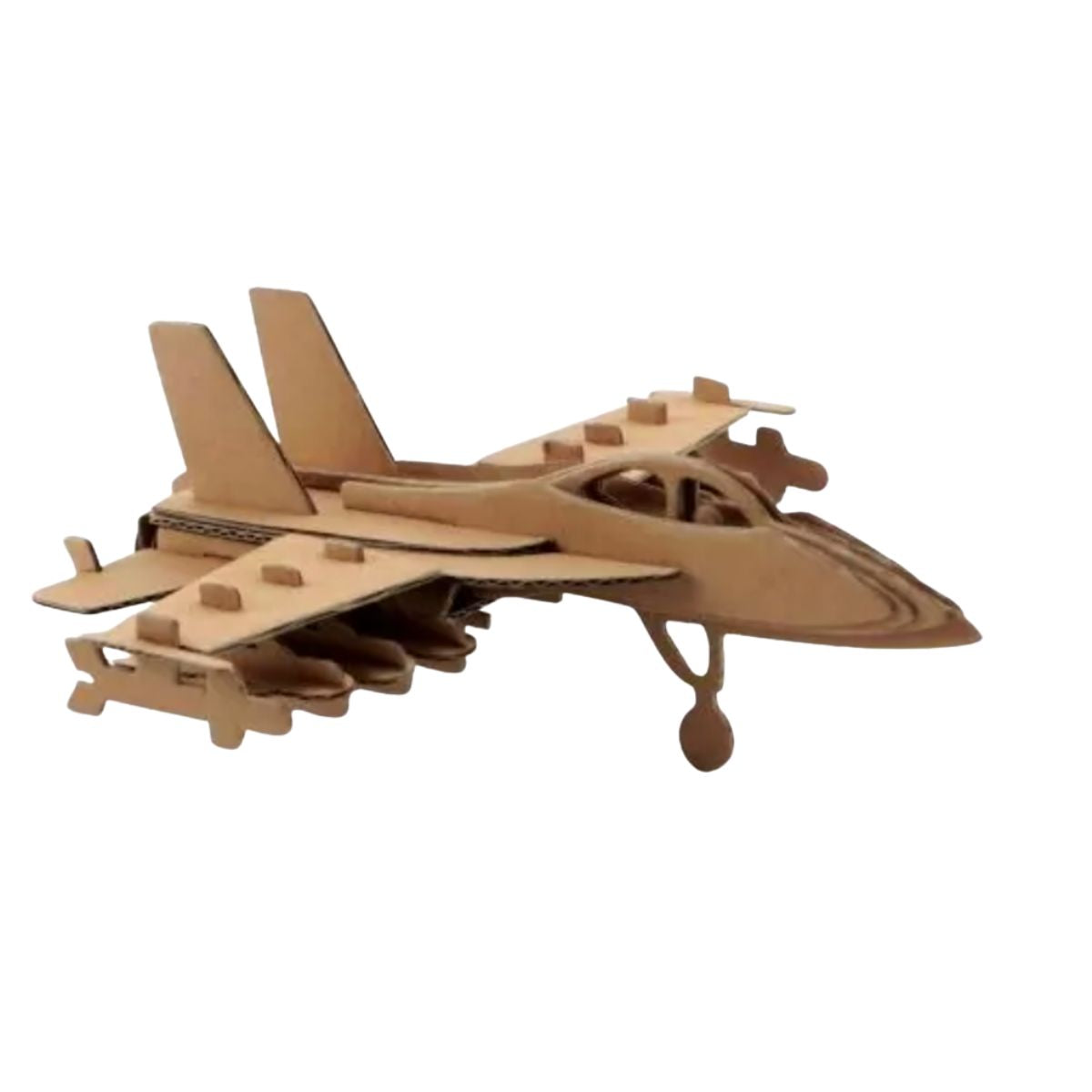 mes-courses-en-vrac-maquette-3d-carton-avion-de-chasse image 2