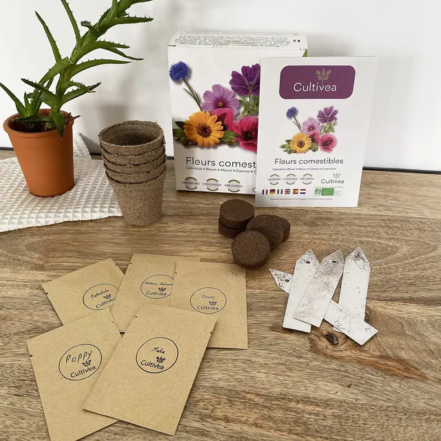 mes-courses-en-vrac-fleurs-comestibles-bio-coffret-semis-5-graines image 1