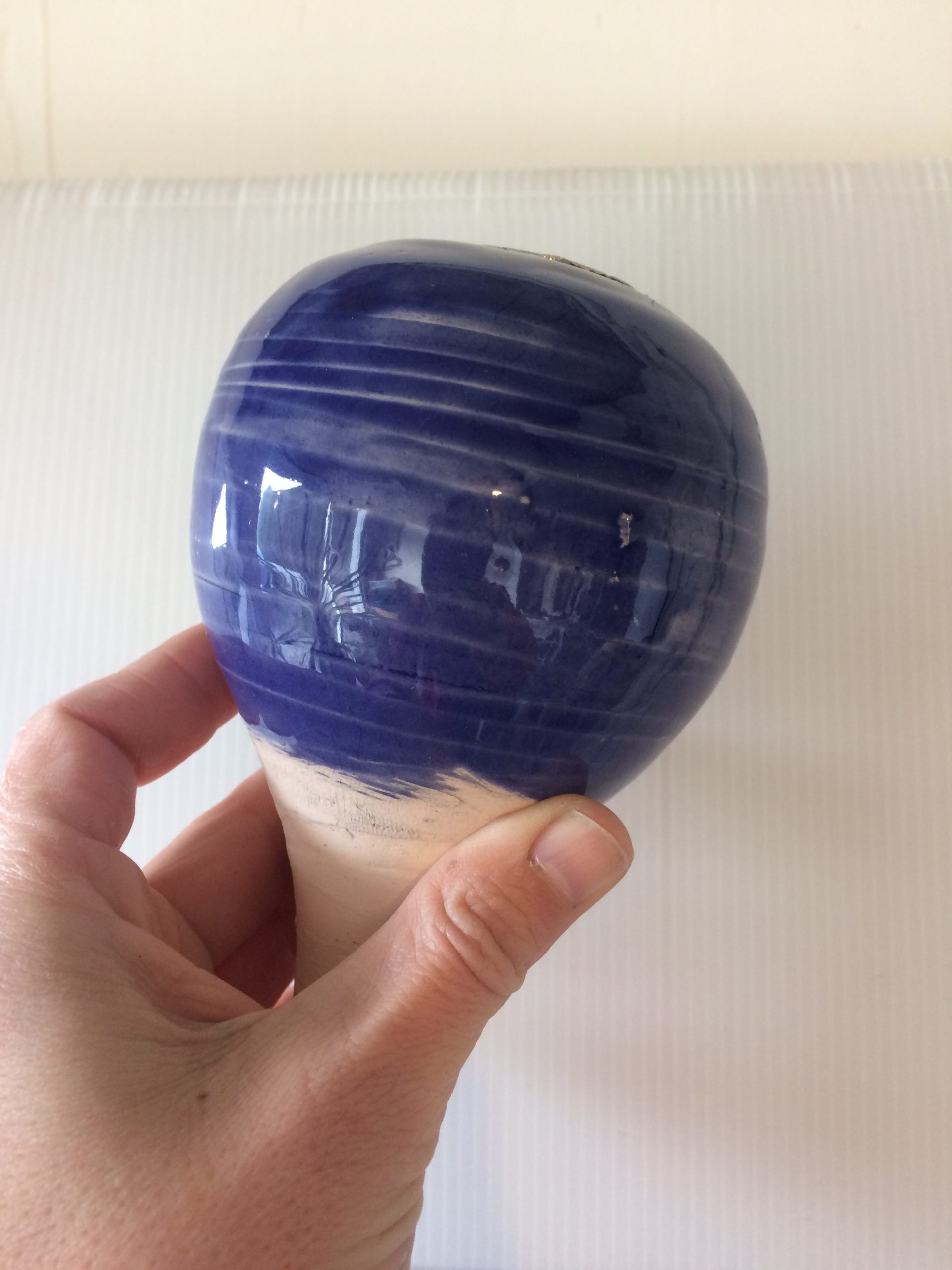 eautonome-oyas-planter-oya-arrosage-bleu-nuit-conome image 1