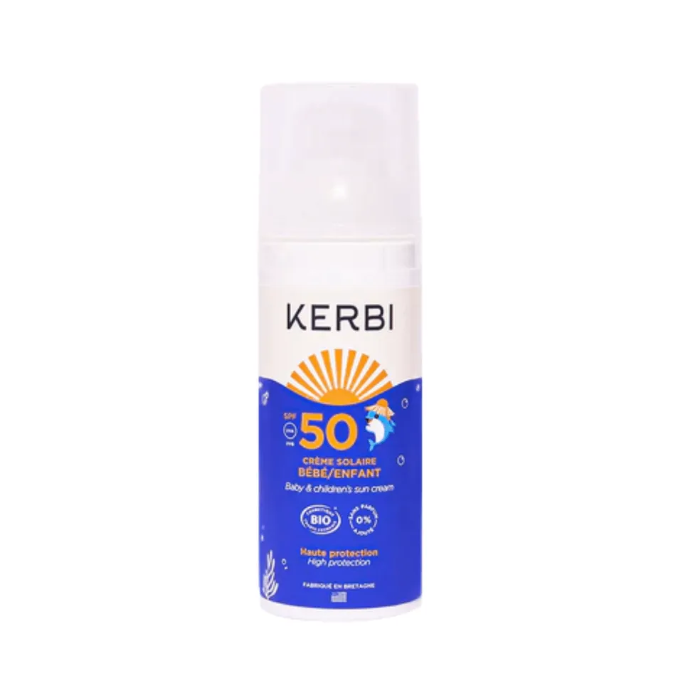 kerbi-cr-me-solaire-b-b-enfant-spf-50-bio-sans-parfum image 1