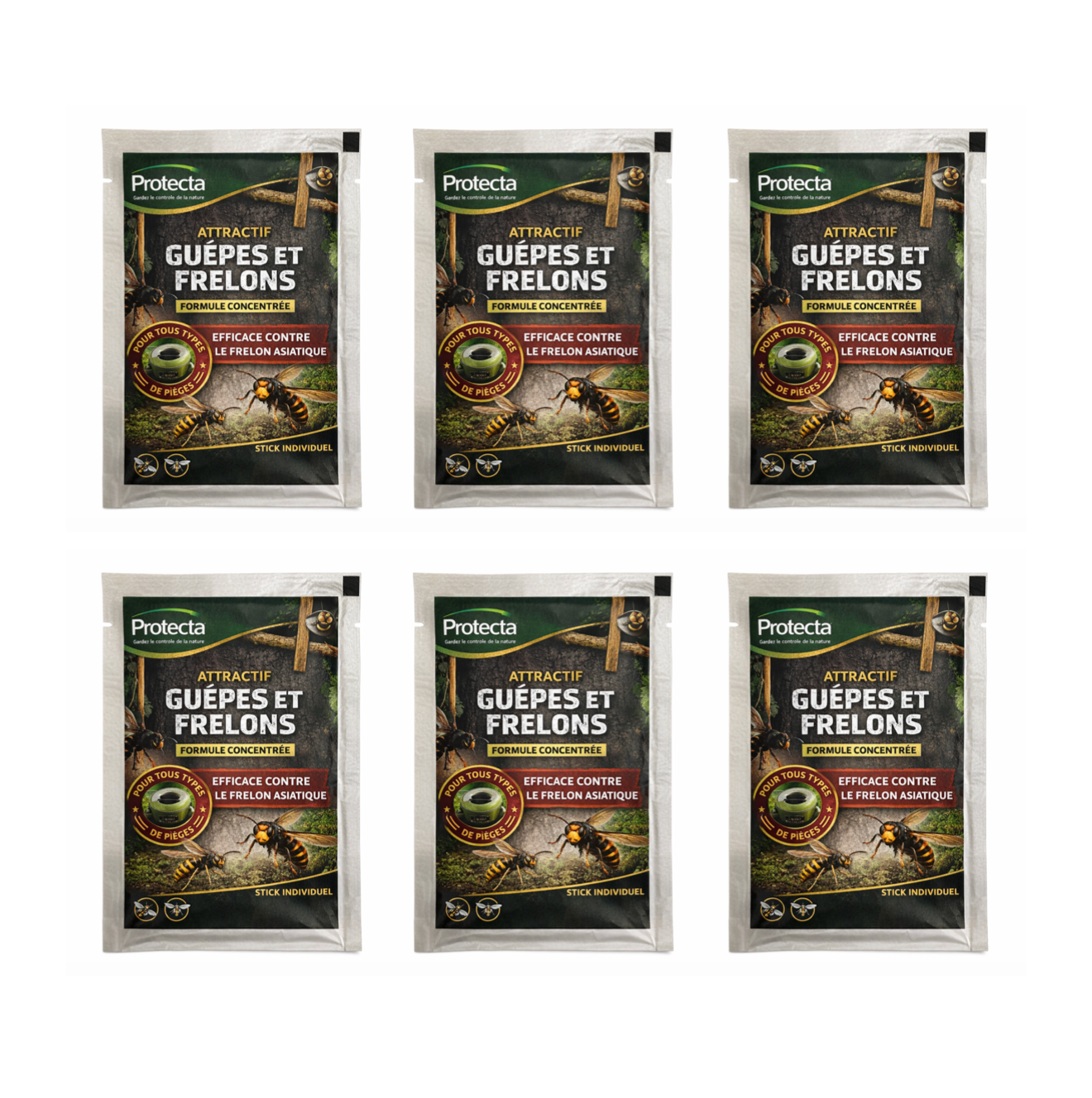 protecta-lot-6-sticks-attractif-gu-pes-frelons-50-ml-naturel image 1