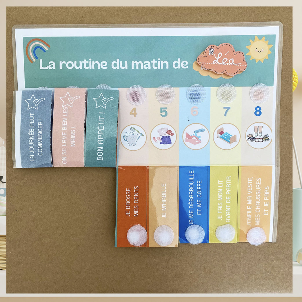 mes-courses-en-vrac-ma-routine-du-matin-enfant-tableau-montessori image 3