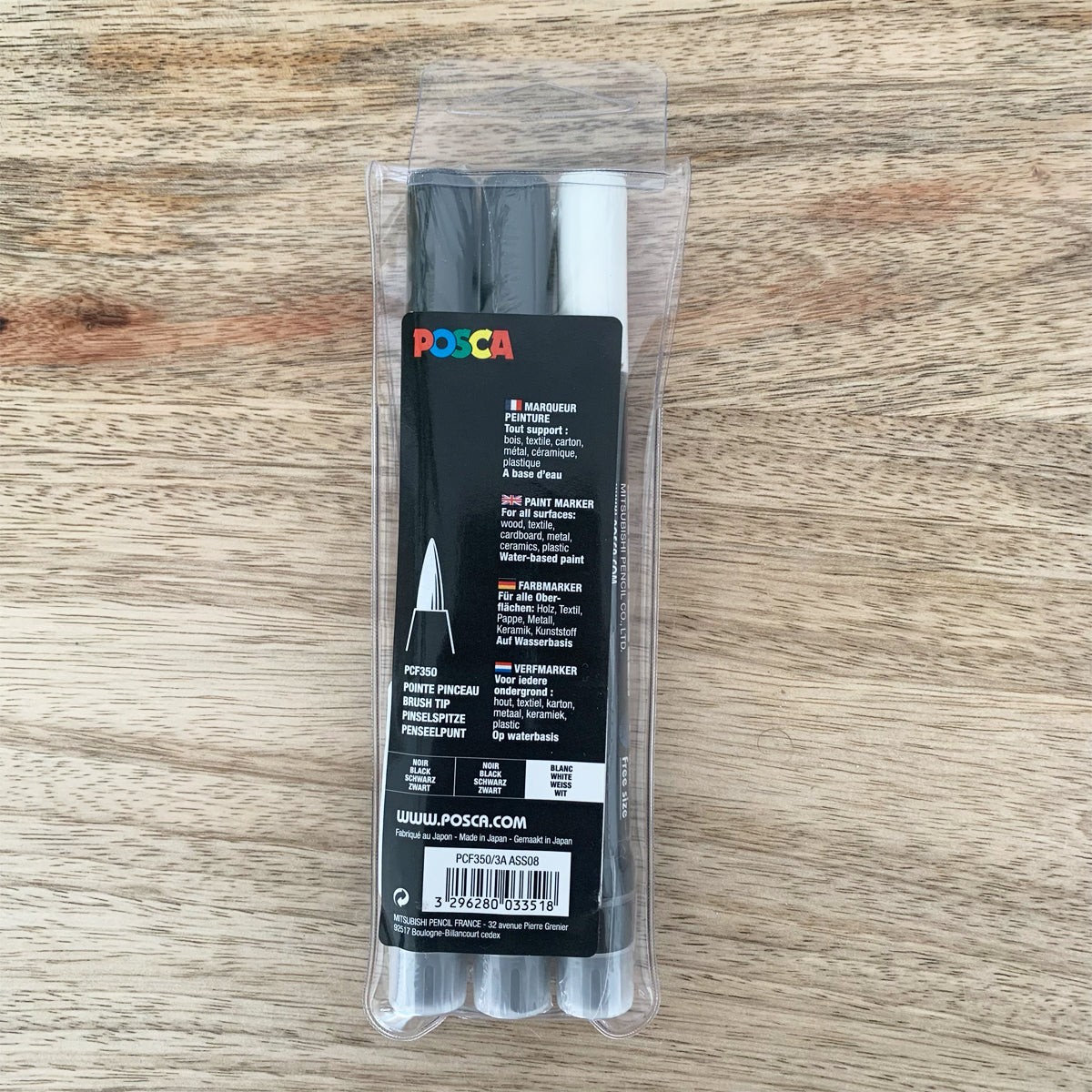 posca-feutres-marqueurs-verre-bocaux-pack-3-pointe-fine image 2