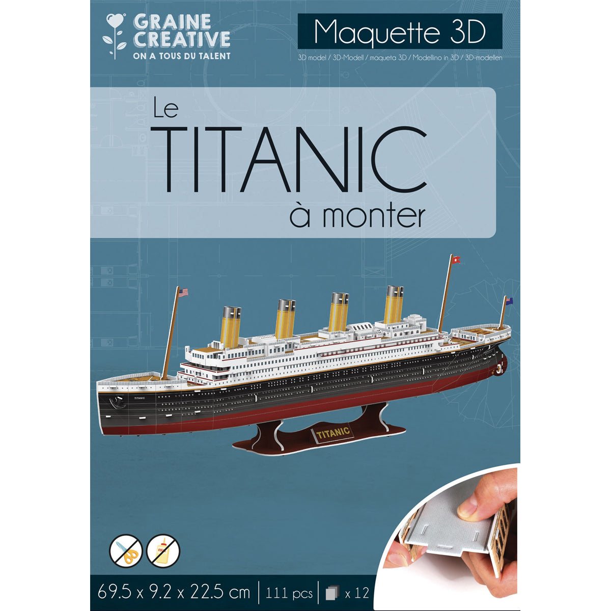 maquette-3d-titanic-carton-mousse-111-pi-ces image 2