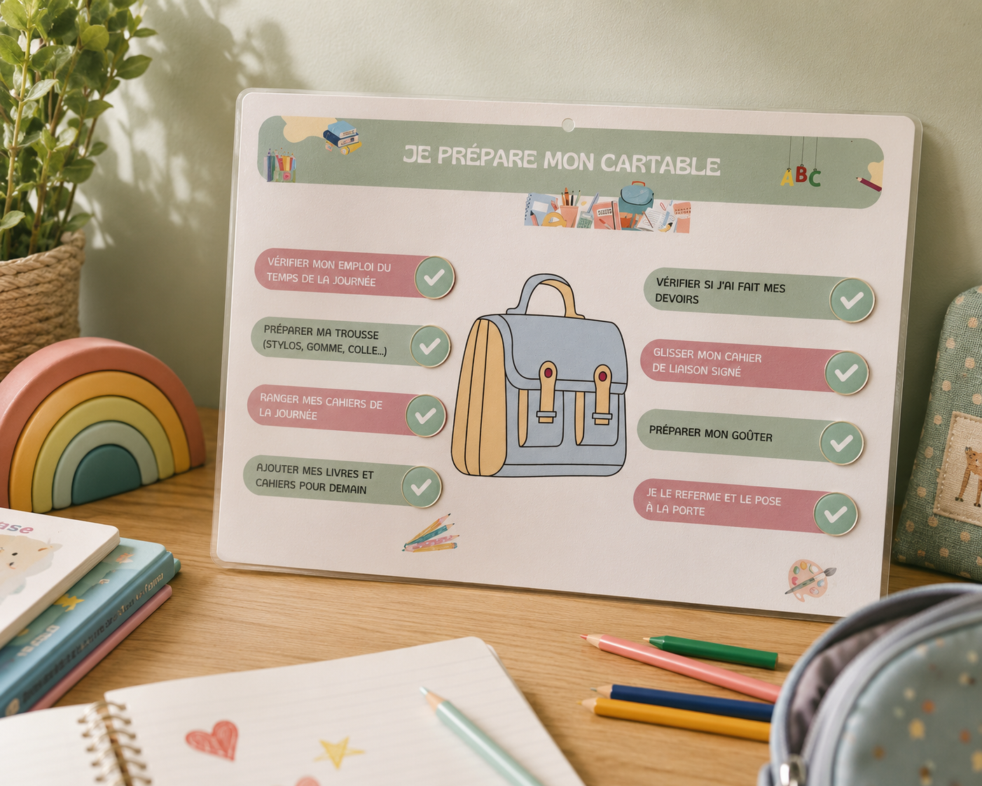 toasty-j-apprends-pr-parer-mon-cartable-tableau image 1