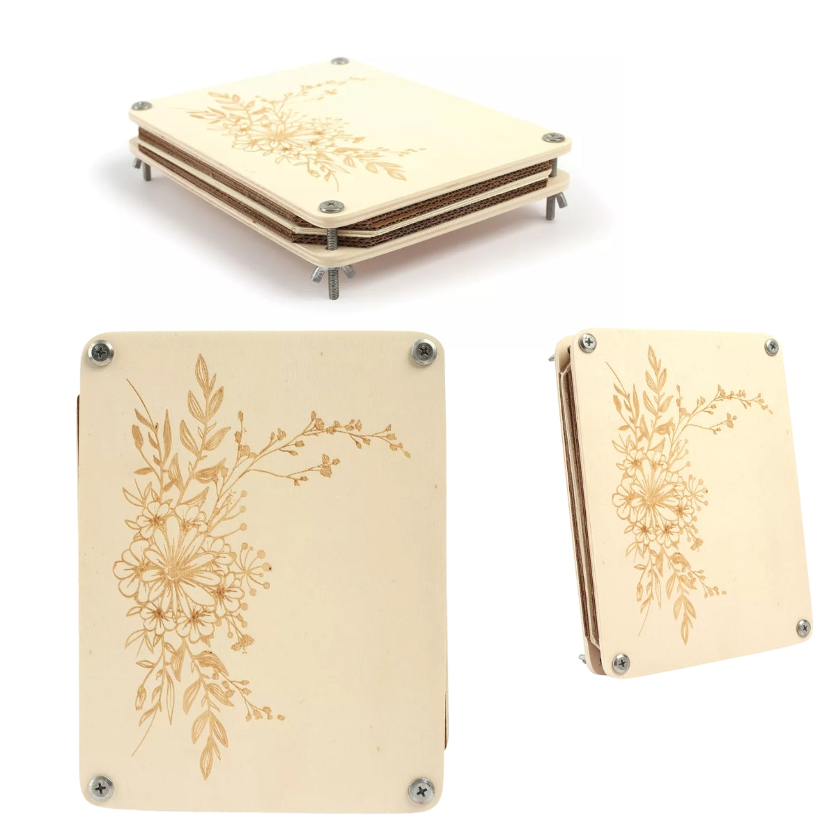 mes-courses-en-vrac-mon-presse-fleurs-grav-presse-fleurs-bois-16x21-cm image 2