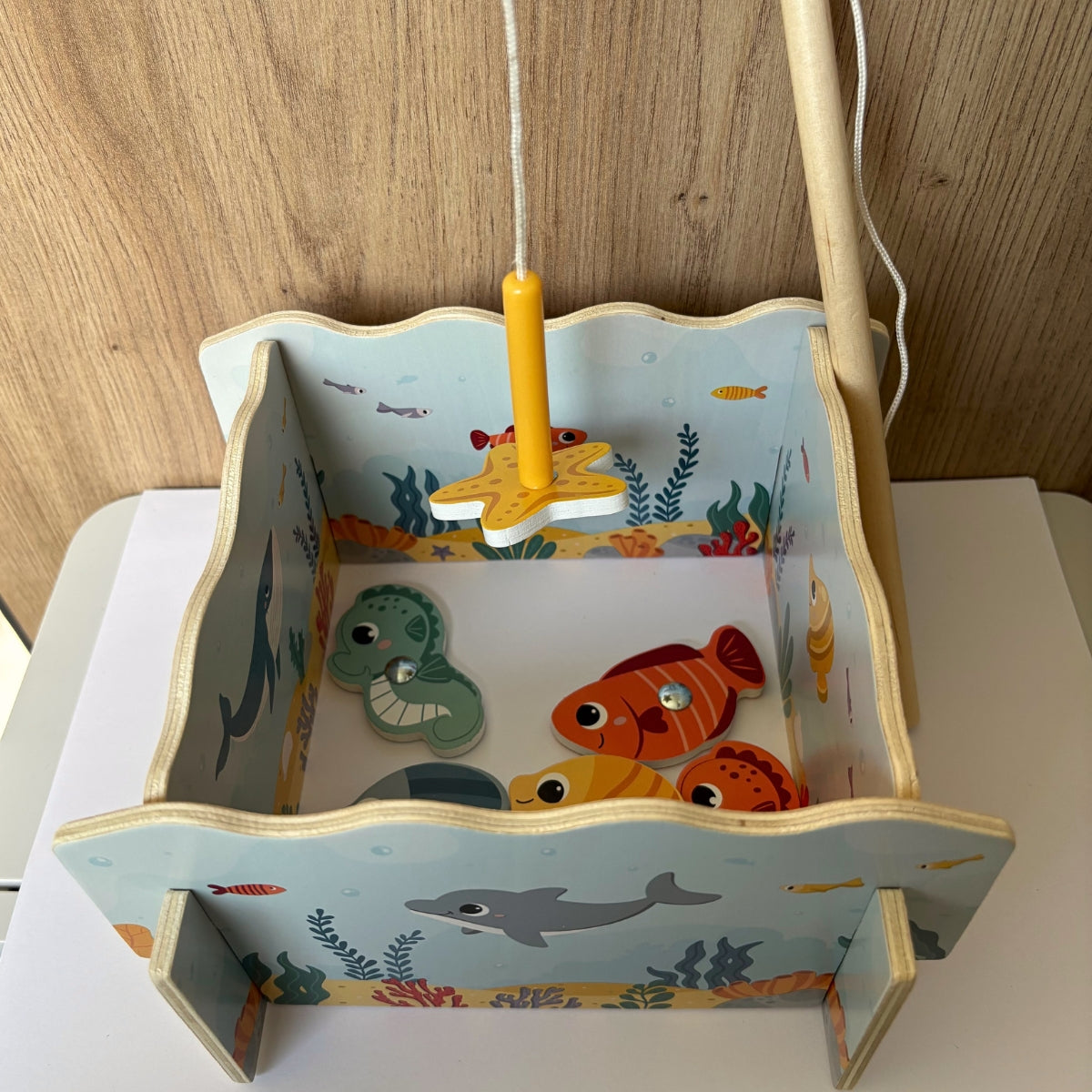 smallfoot-jeu-de-p-che-en-bois-magn-tique-2-ans image 2