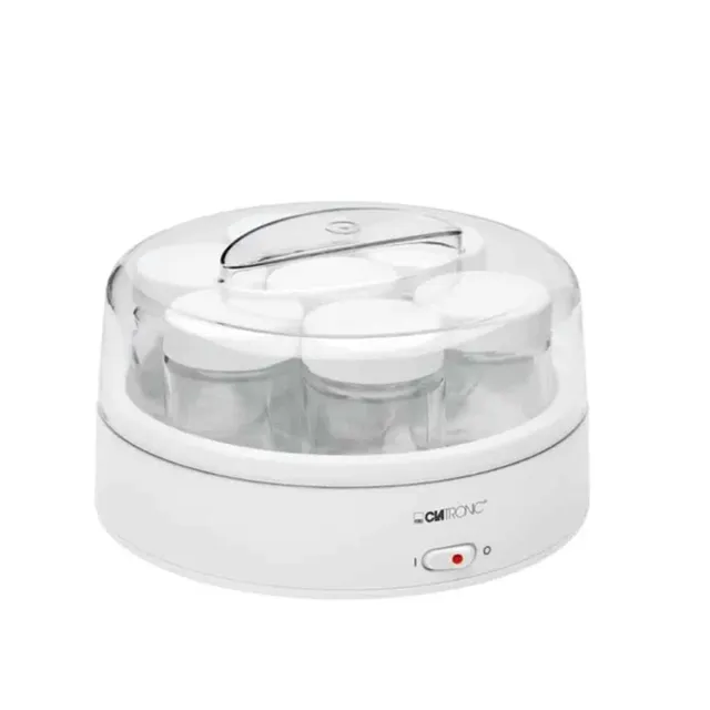 clatronic-yaourti-re-7-pots-en-verre-blanc-160-ml image 1