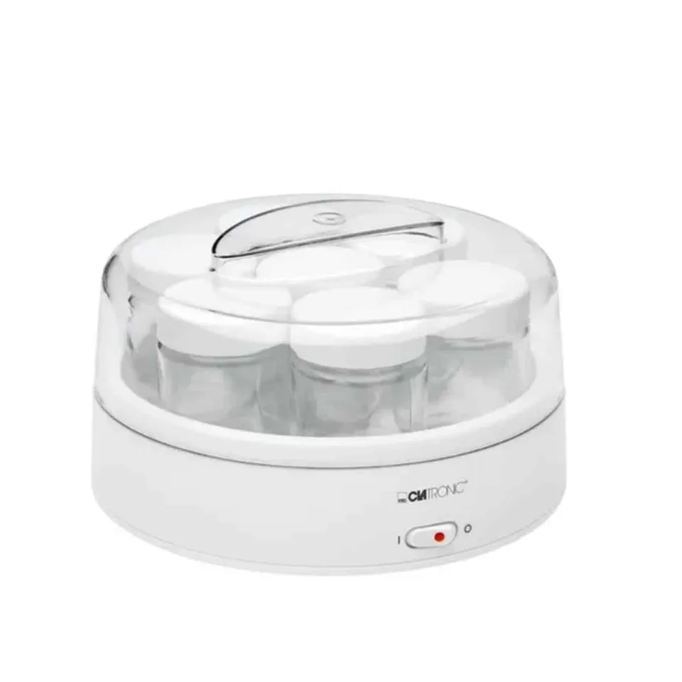 clatronic-yaourti-re-7-pots-en-verre-blanc-160-ml image 1