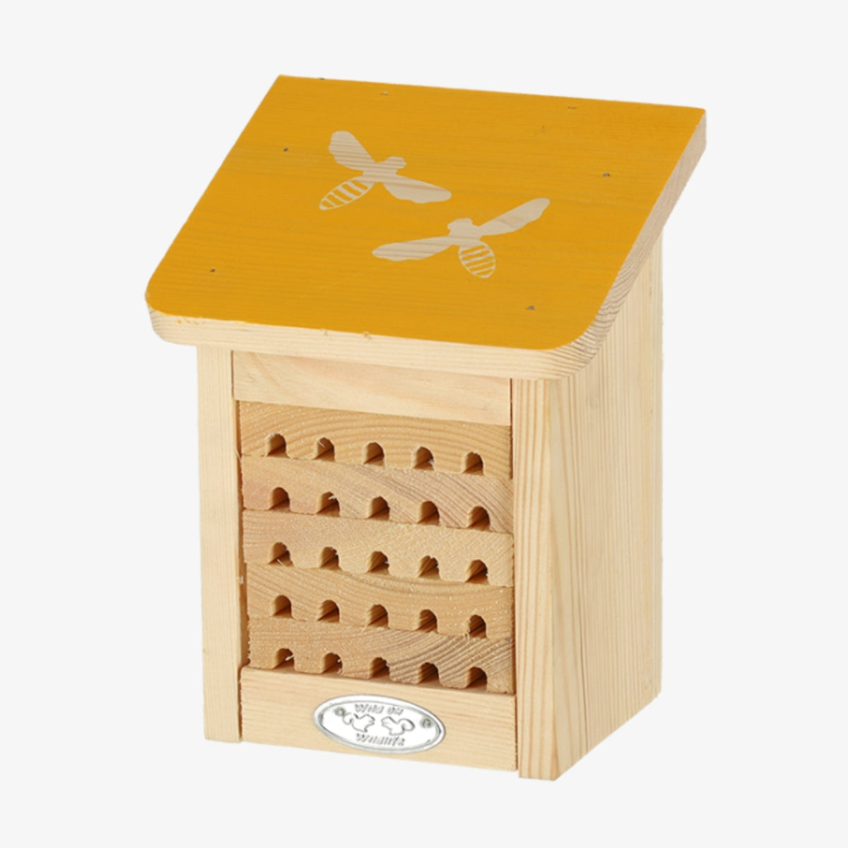 esschert-design-maison-abeilles-silhouette-bois-15-2-cm image 2