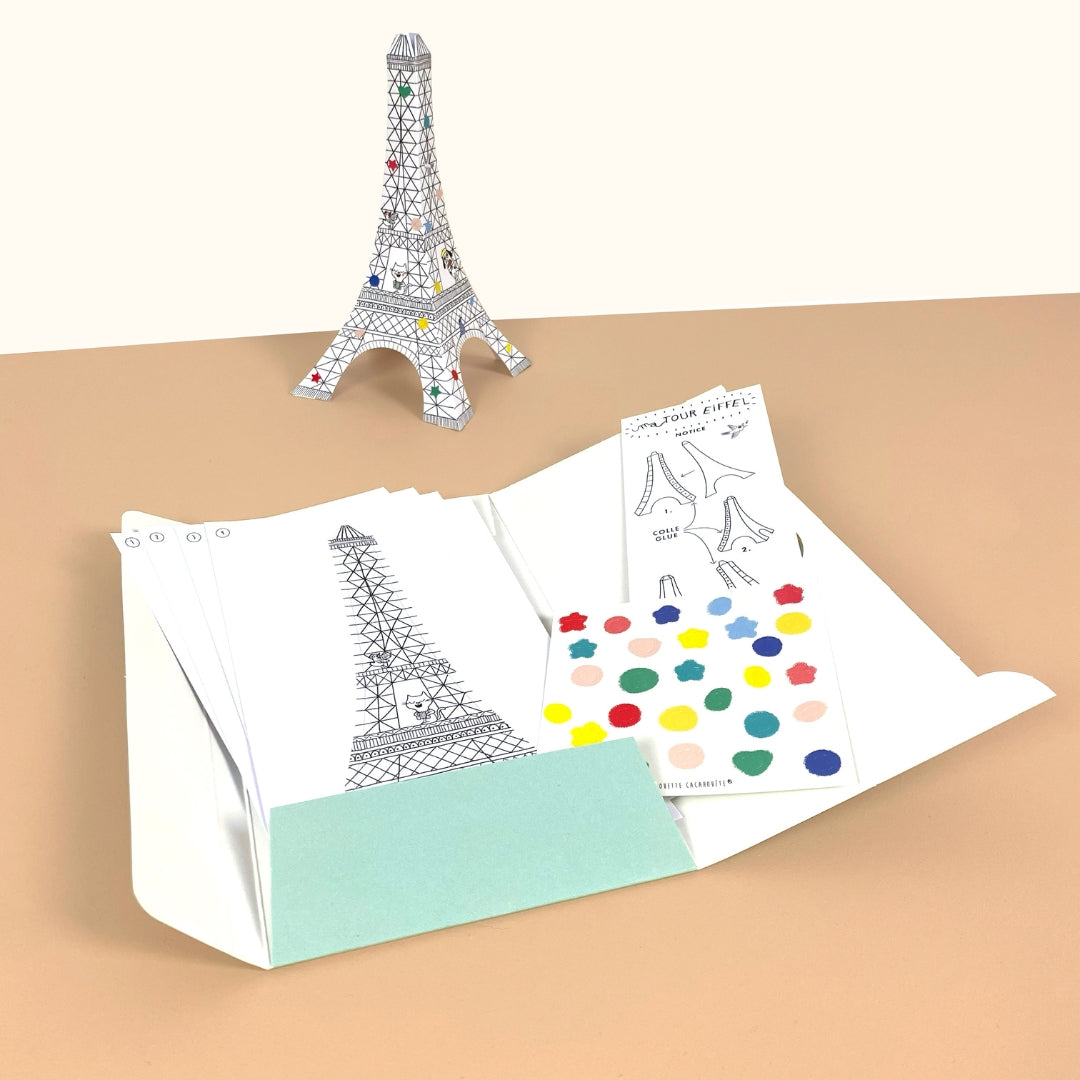 kit-cr-atif-tour-eiffel-papier-colorier-stickers image 4